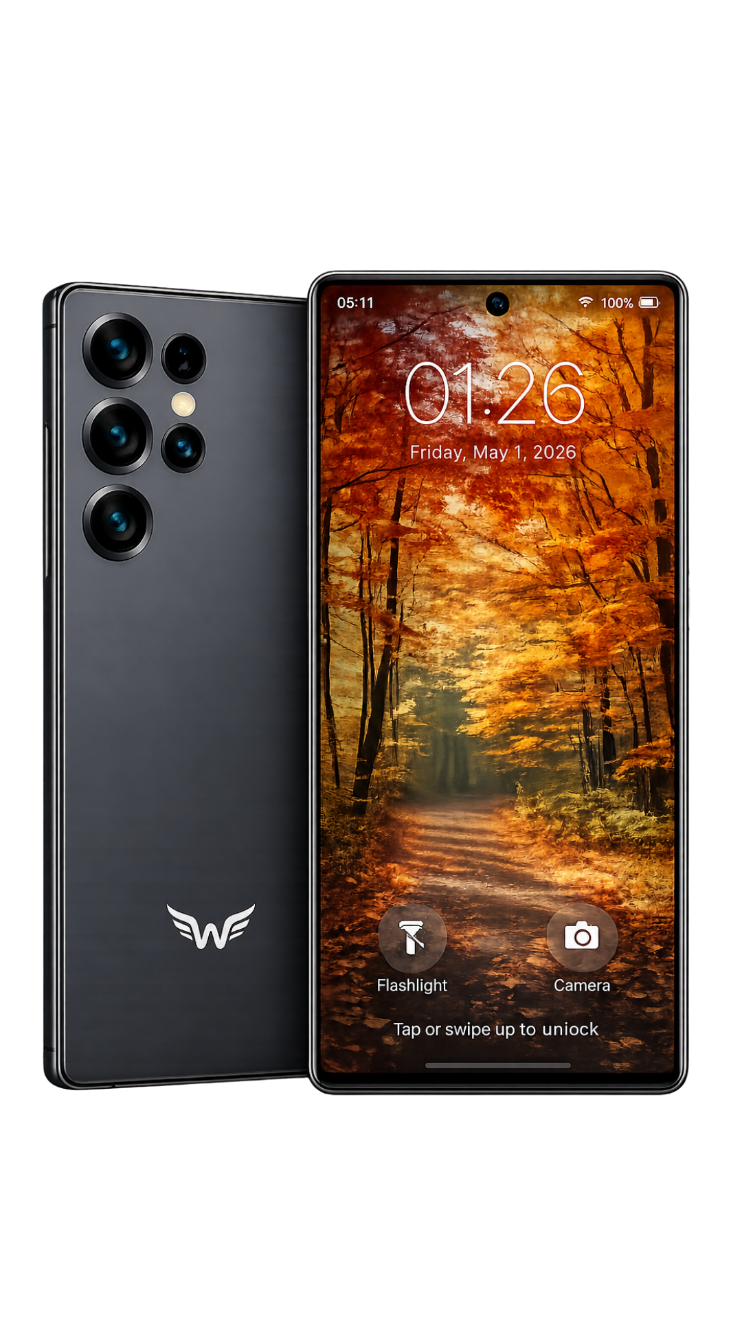 WindsMobile Aero Pro — front and back view